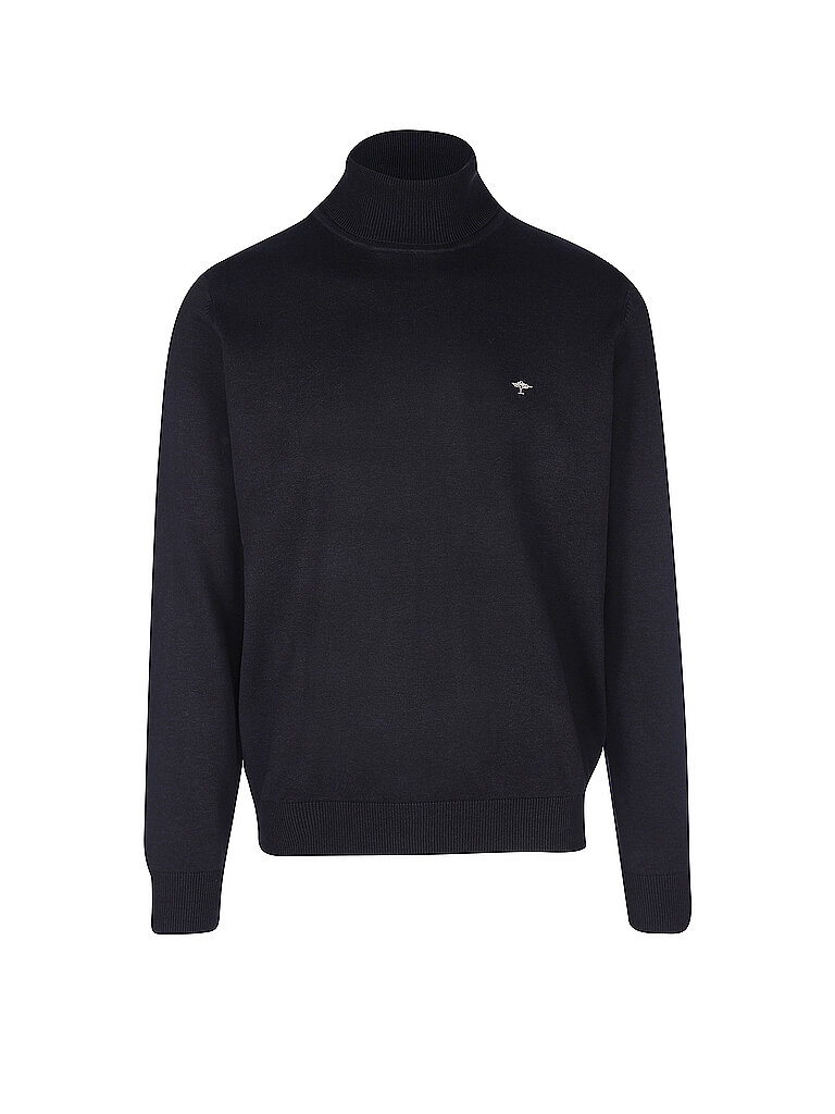 FYNCH HATTON Rollkragenpullover blau | XXXL